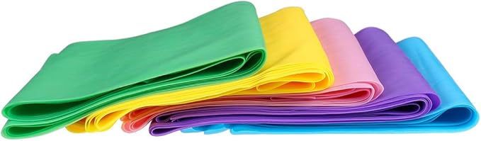 2M Gym Exercise Pilates Fitness Aerobics Stretch Resistance Yoga Bands Belt - (Color: Green)