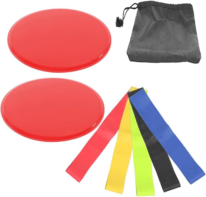 Fitness Sliding Discs, Core Slider Workout Equipment, Low - Impact Sliding Disks for Home Gym, Smooth Slide Mat for Abs, Strength and Stability Training