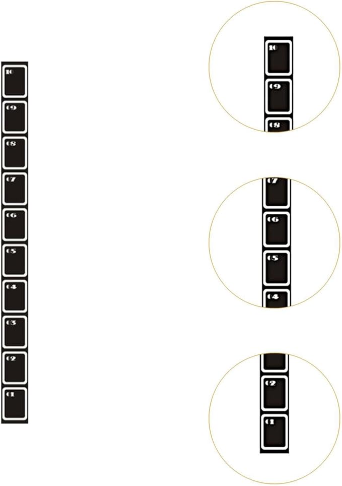 Speed Agility Training Ladder Portable Footwork Training Mat for Soccer Volleyball Sports Workout Outdoor Footwork Practice for All Ages to Improve Speed Strength