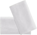 2 Pcs Organic Cotton Castor Oil Pack Wrap – Reusable Cotton Flannel Pads (No Straps) – Washable, Durable, Absorbent Cloth for Abdomen & Joints