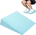 Squat Wedge - Non-slip Yoga Slant Board, High-Density Foam Stretching Equipment, Portable Professional Grade Workout Accessories For Men Women Improve Health, Black Calf Raise Block Leg Trainer