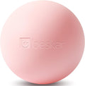 Massage Lacrosse Balls for Myofascial Release, Trigger Point Therapy and Yoga Therapy, Foot Massage Ball to Relieve Plantar Fasciitis Pink