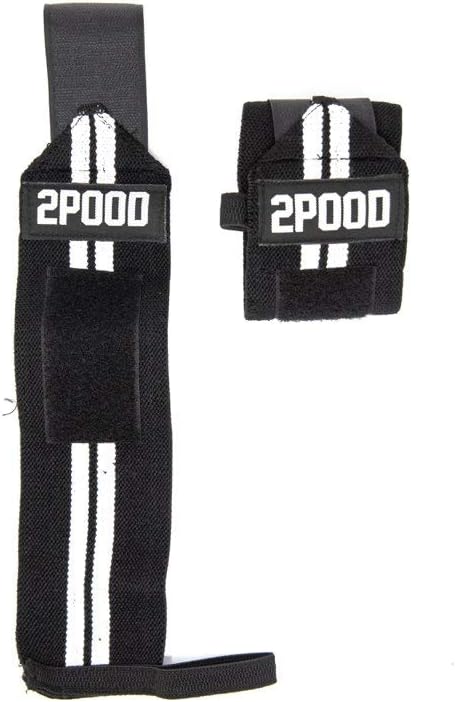2POOD Wrist Wraps for Weightlifting Powerlifting, Weightlifting, Cross Training, Bodybuilding for Men and Women
