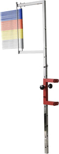 Vertical Jump Measurement Tool,Training Aid Vertical Jumps Pole,3.9-11.5Ft Adjustable Height,Wall Mounted Challenger,High Jump Measurement Tool for Basketball Volleyball Trainer