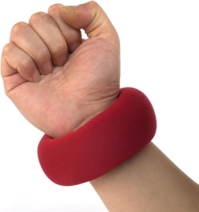 KICHOUSE Weighted Sandbag Wristband and Ankle Strap for Fitness Training, Adjustable Weight-bearing Sports Accessory for Men and Women, Suitable for Running, Yoga, and Strength Exercises