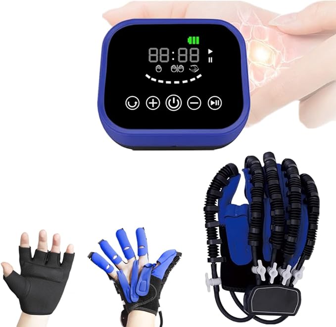 Rehabilitation Robot Gloves,Stroke Hemiplegia Hand Recovery Equipment,Hand Exerciser Aids,Rehab Robotic Glove
