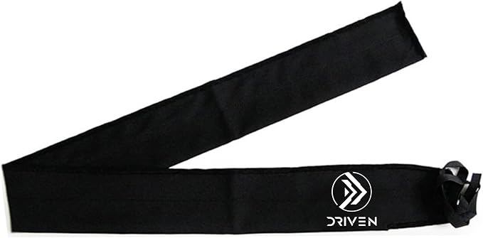 Driven | Black Wrist Wraps | Calisthenics Strength Olympic Lifting | Planche Muscleup Handstand | One Size Fits All | Nylon