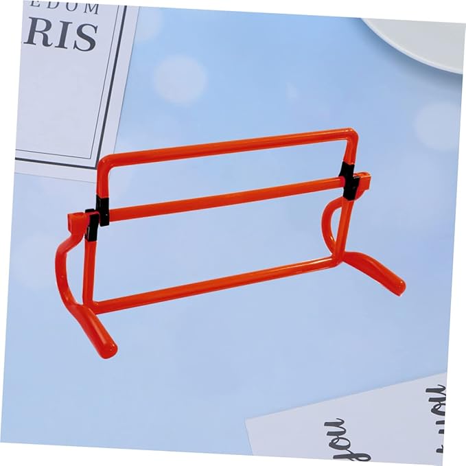 balacoo Removable Agility Hurdles for Soccer Training Detachable Fitness Equipment for Use Essential Football Training Accessories Red Exercise Barriers for Speed