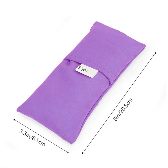 Yoga Eye Pillow Women's Men's Gentle Covering Soft Pillow for Relaxation Meditation Travel