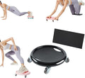 Ab Roller Wheel, Women's Multifunctional Abdominal Wheel Board with Mat,360° Rotating,for Home Gym, Full Body Fat Burning & Abdominal Training - Portable Fitness for Women