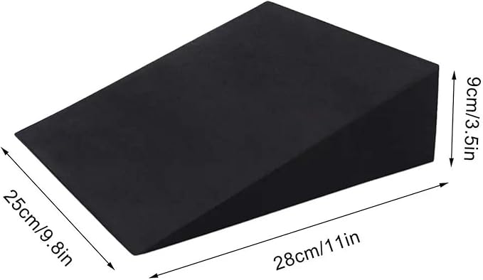 Yoga Foam Wedges 2pairs Yoga Foam Wedge Slanting Board EVA Stretch Slant Boards Block Calf Extender Foot Stretcher