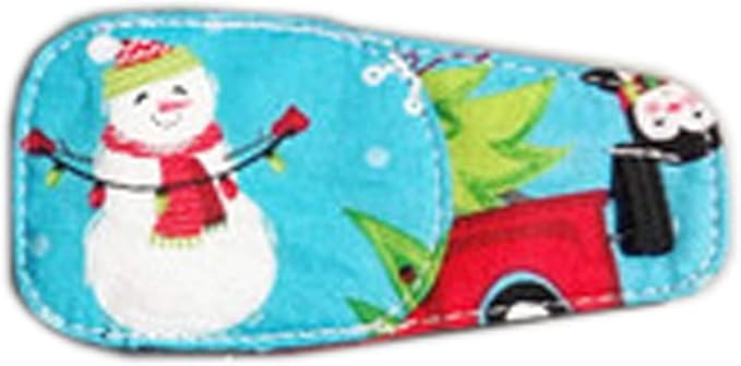 FANCYPUMPKIN Cartoon Christmas Eye Patch Single Glasses Cover Amblyopia Treatment for Kids