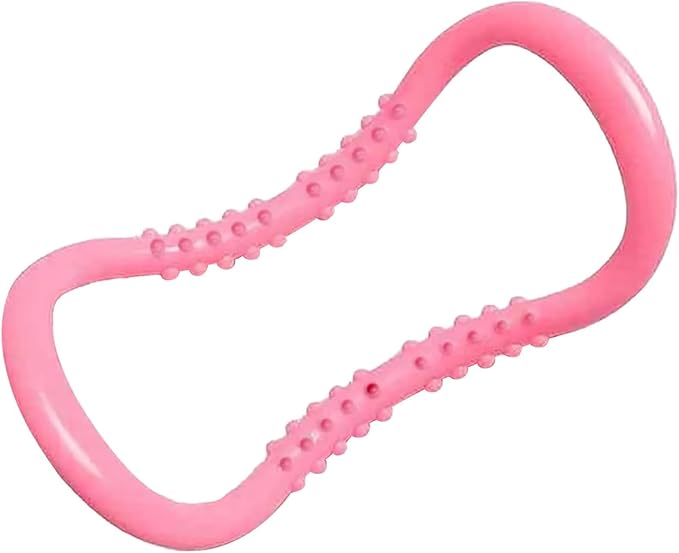 Yoga Pilates Circle Ring, Yoga Circle Stretch Resistance Ring Body Building Fitness Workout Tools for Training Neck, Back, Leg, Calf, Strengthen Chest, Thighs, Arms, Massage Point Design