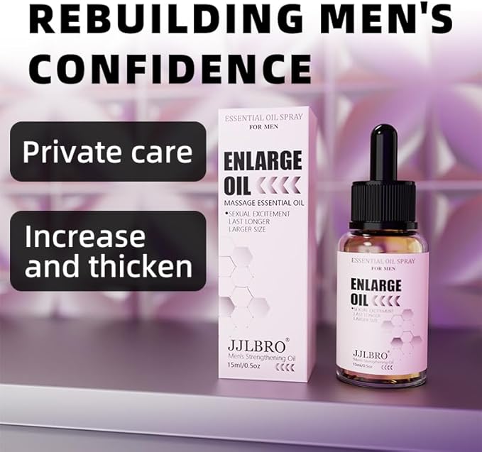 Male Enhancement Oil, Body Gel for Private Part, Men's Re-Vitalize Enlargement Cream, Enhance Size and Performance – Get Bigger Thicker and Stronger (OIL SPRAY)