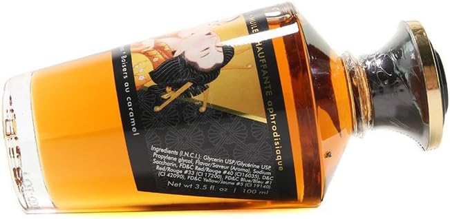 Shunga Warming Massage Oil 3.5 Fluid Ounces (Caramel)