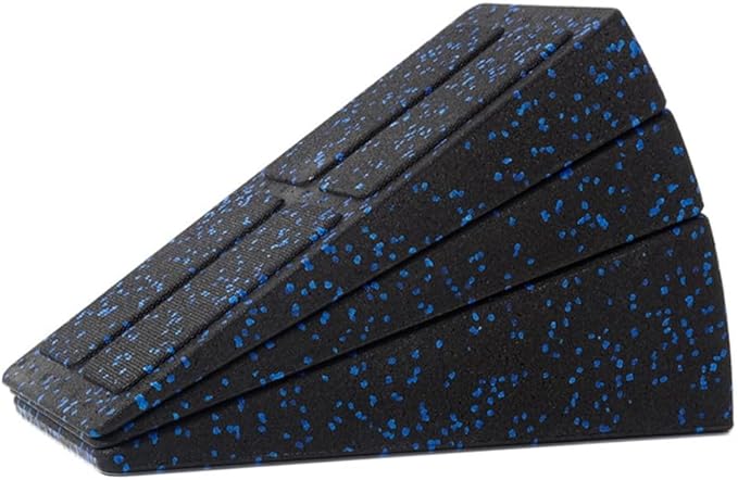 3pc Leg Stretcher Foot Squat Wedge Foam Slant Board for Squats Calf Raise Block Yoga Wedge Equipment Easy to Use