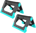 Push up Bar and Holder Pair, Indoor Fitness Equipment, Blue Push-up Bracket for Home Exercise Strength Training