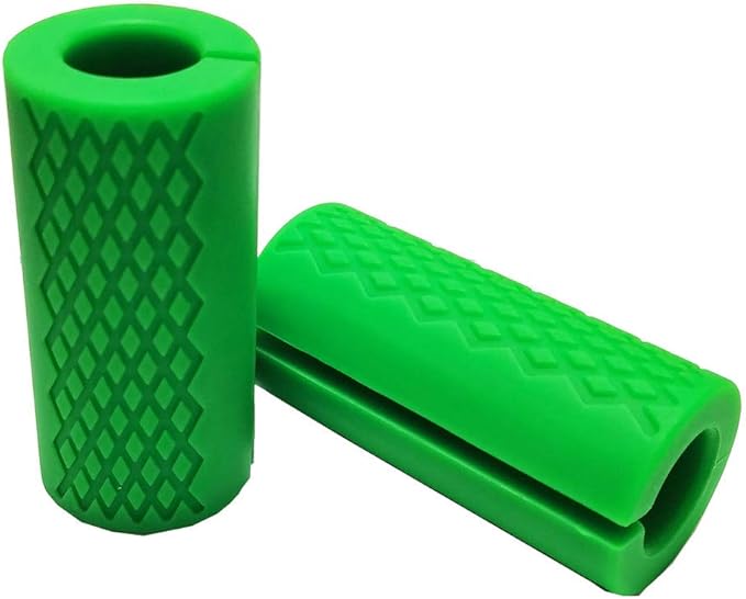Weight Bar Grips Fit Standard Barbell, Dumbell Handles, Thick Bar Training Adapter for Weightlifting & Cable Attachments Fitness Training Rope Grips for Body Arm Forearm Builder Strength