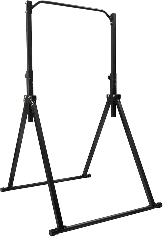 Triangular Pull Up Station,Pull Up Bar for Home Gym Strength Training Equipment with Practical Pins & Anti-slip Knobs,Adjustable Height Home Pull Up Bar for Living Rooms,Bedrooms,Gyms,Sports Centers,Schools,Company Rest Areas