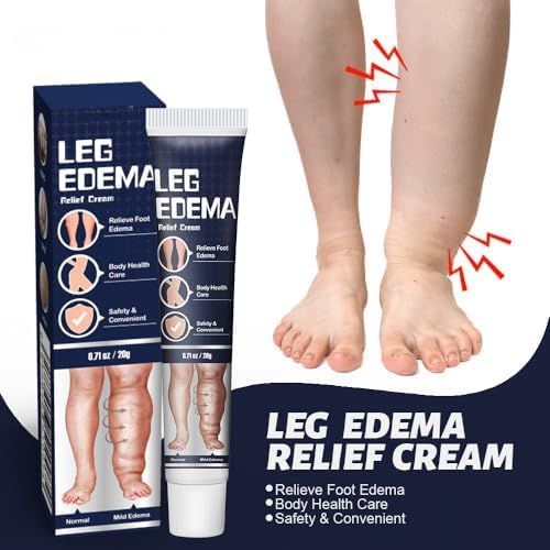 Leg Soothing Massage Cream (4 Pieces) | Plant Extract Nourishment, Lightweight & Fast-Absorbing, Firm Skin, Improve Sitting Edema