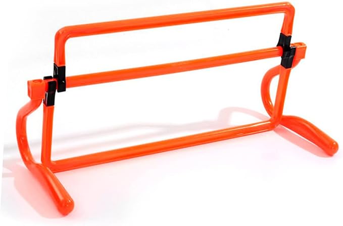 POPETPOP Removable Soccer Training Hurdles Agility Exercise Equipment for Sports Football Field Barriers for Enhanced Speed Coordination Orange