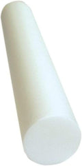 Cando Foam Roller - White PE Foam - 6" X 36" - Round - Case of 12