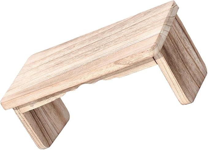 Meditation Kneel Sit Stool Wooden Meditation Bench for Home Temple Relaxation Non-Slip Design for Comfortable Sitting and Improved Circulation