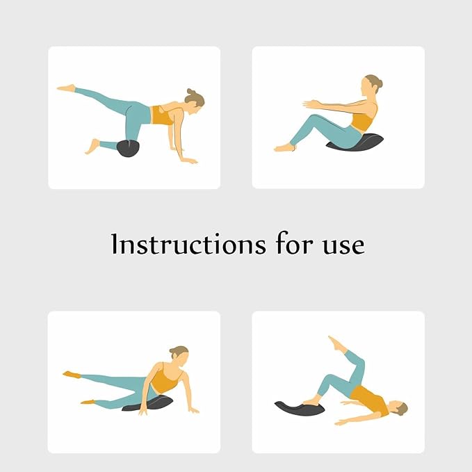 Pilates Spine Corrector Arc, Balance Core Strengthening, Relief Neck Pain, Back Pain, Shoulder Rests, Pilates Training Arc, Yoga Equipment for Trainner