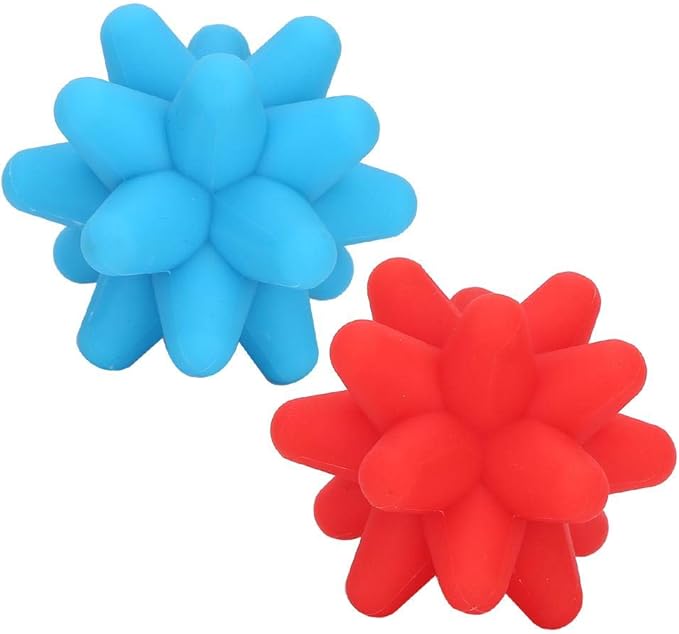 Brrnoo Silicone Massage Ball, Ball for Trigger Point Massage - Deep Tissue Massager for Myofascial Release - Mobility Ball for Exercise & Recovery, Foot Acupoint Trigger Point Massage