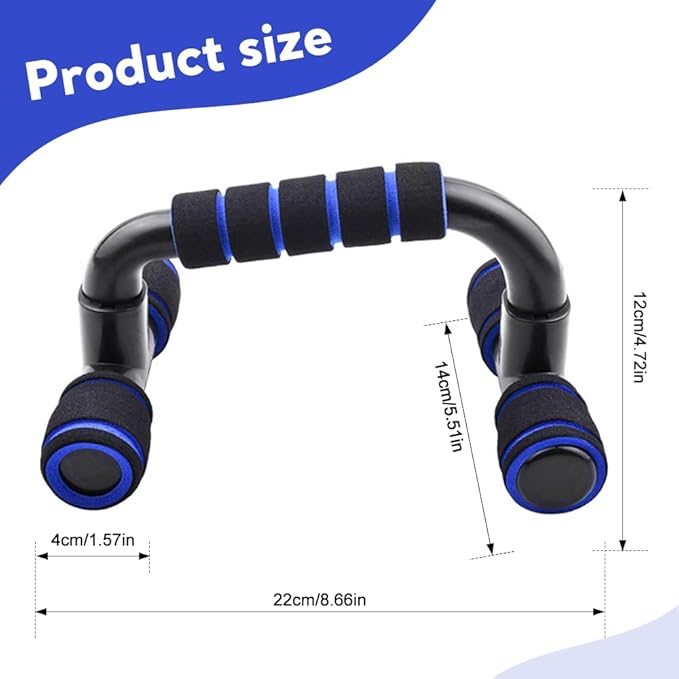 Push Up Board, Enhanced Multi-function Foldable Push Up Bar with Resistance Bands, Portable Strength Training Equipment, Push Up Handles for Perfect Pushups, Professional Push Up Workout Equipment for Home Gym