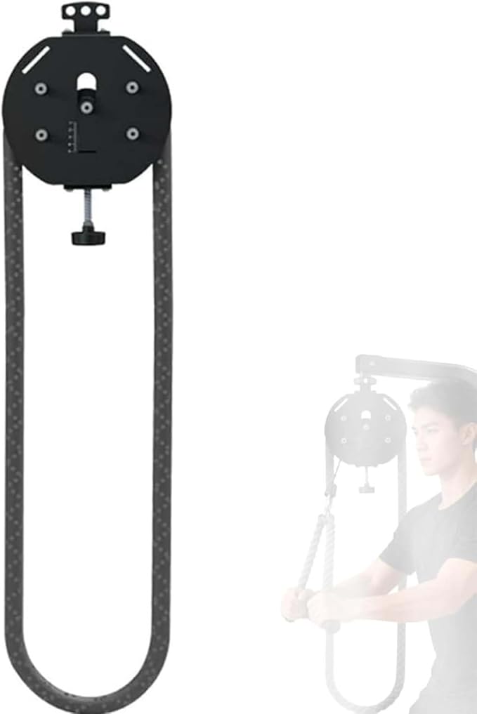 Adjustable Resistance Trainer, Endless Rope Pulley System, Creates A Continuous Loop. Made Nylon Rope, It's Suitable for Full-Body Workouts, Coordination Drills