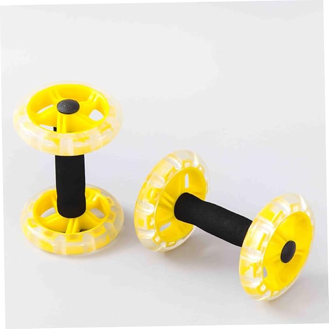 BESPORTBLE Twin-Wheel Ab Roller for Core Strengthening Sturdy Fitness Device Non-Slip Grip Suitable for Home Workouts and Weight Loss