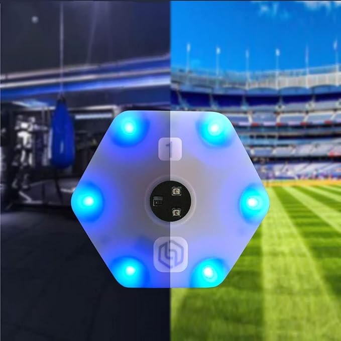 【queling】 ReactionX Reaction Training Light lamp Speed Agility Response Equipment Basketball Boxing fencingPhysical Rehabilitation of Flash Reflex traing System (6)
