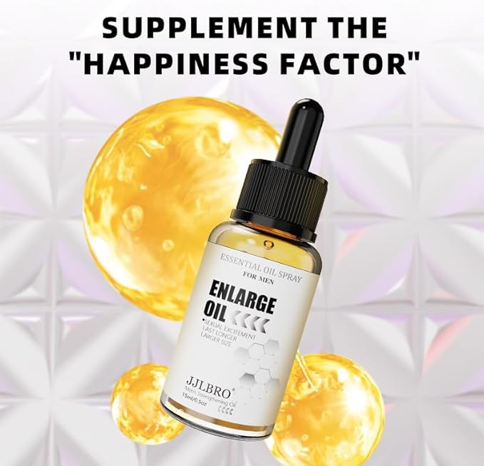 Male Enhancement Oil, Body Gel for Private Part, Men's Re-Vitalize Enlargement Cream, Enhance Size and Performance – Get Bigger Thicker and Stronger (STRENGTENING Oil)