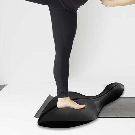 Spine Correction Fitness Equipment Training Accessories Spinal Orthosis for Balance Core, Black, as described
