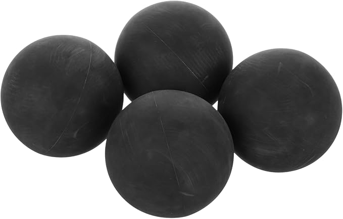 KESYOO 4pcs Professional Sports Balls Low Speed Training Balls Reaction Rubber Material