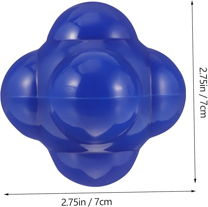 POPETPOP Hexagonal Reaction Ball Agile Training Equipment for Goalkeeper Reflex Speed Enhancement Fitness Agility Ball for Home Sports and Coordination Practice