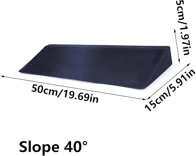 Foams Wedges Block Back Inclines Board Calf Stretcher Stretching Equipment For Lower Leg Strength Improvement Squat For Heel Elevated
