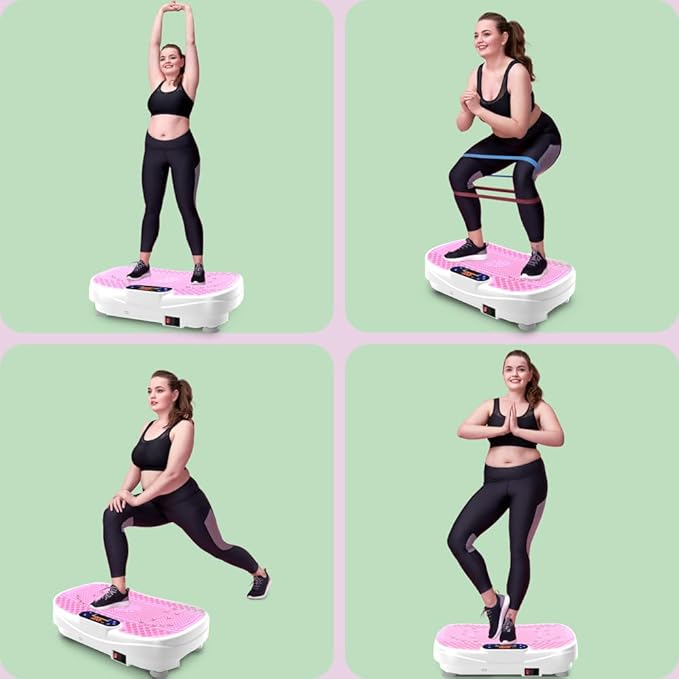Vibration Plate, Exercise Machine,Full Body Shaker Workout Fitness Platform Home Vibration Plate