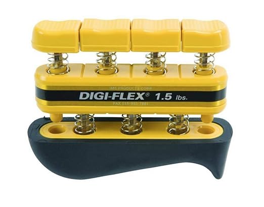 CanDo 79018 Digi-Flex Hand Exerciser, 1.5 lbs., Yellow