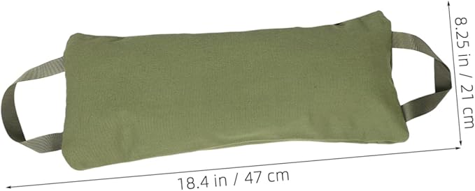 VICASKY 1pc Fitness Weightlifting Sandbag Yoga Exercise Bag Gym Workout Leg Slimming Canvas Material