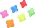 6pcs Hexagonal Fitness Reaction Balls for Hand Eye Coordination Agility Training Tpr Material Exercise Equipment for Sports Reflex Speed Improvement