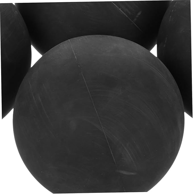 4Pcs High Elastic Rubber Balls for Competition Training Mini Racket Ball for Outdoor Sports for Improving Reaction Skills and Hand Eye Coordination