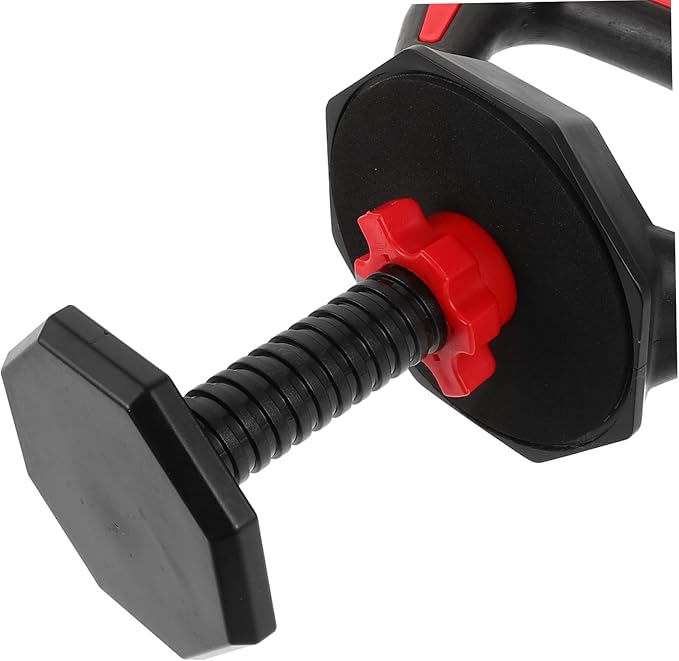 Milisten Adjustable Kettlebell Handle Set Ergonomic Powder Coated Kettlebell Equipment for Strength Training and Fitness Workouts