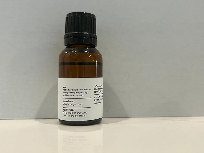 Lacura Organic Oil of Oregano Drops - Organic Oregano Oil Herbal Extract for Immune Defense - Essential Oil for Respiratory Support - 15mL