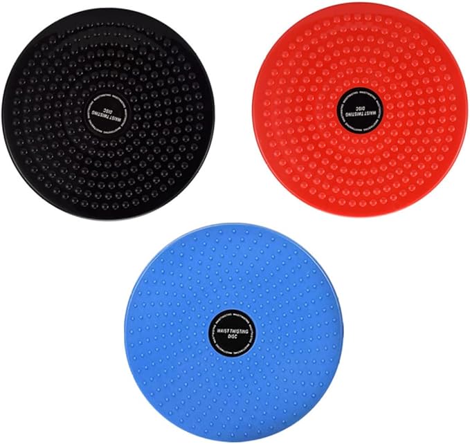 Twist Board for Exercise 9.6 Inch Large Non-slip Safety Wobble Board Waist Twisting Disc for Women Men Slimming and Strengthening Abdominal & Stomach Exercise Equipment At Home Waist Twisting Disc