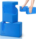 Yes4All Yoga Blocks 2 Pack Wrist Support, Comfort, and Grip Strength, Support for Balance Fitness and Exercise, EVA Foam Blocks Pilates Yoga Brick Yoga Accessories