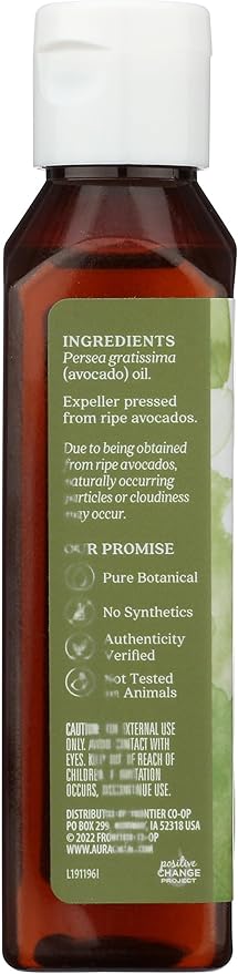 Aura Cacia Natural Skin Care Oil, Avocado, 4 Fluid Ounce
