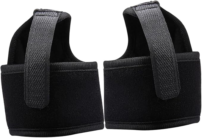 Toyvian 2pcs Sports Wrist Support Brace with Compression Fit, Breathable Wrist Wraps for Gym Weightlifting and Fitness, Left and Right Hand Stabilizer Wraps for Joint Protection