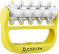 COZLOW - MyoRelease Lymphatic Drainage Massager - Yellow - Handheld Fascia Release + Scar Tissue Massage Roller for Shoulder, Neck, Belly, Thigh, Leg, Back, Glutes - Helps Reduce Cellulite Appearance